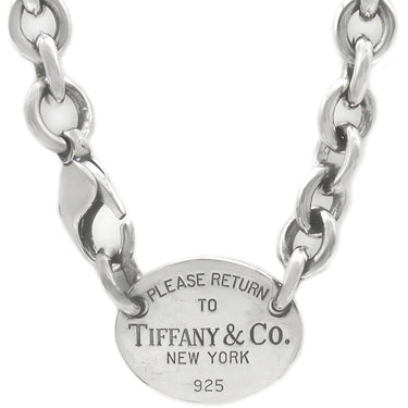 ティファニー Tiffany & Co リターン トゥ ティファニー オーバルタグ シルバー シルバー925 ネックレス チョーカー TIFFANY＆Co. AG925
