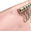 エルメス HERMES ベアン 4連キーケース ローズサクラ シェーブル キーケース シルバー金具