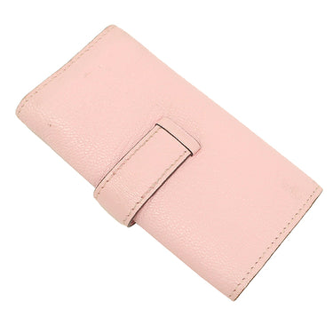 エルメス HERMES ベアン 4連キーケース ローズサクラ シェーブル キーケース シルバー金具