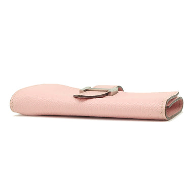 エルメス HERMES ベアン 4連キーケース ローズサクラ シェーブル キーケース シルバー金具