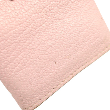 エルメス HERMES ベアン 4連キーケース ローズサクラ シェーブル キーケース シルバー金具