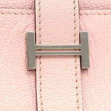 エルメス HERMES ベアン 4連キーケース ローズサクラ シェーブル キーケース シルバー金具