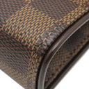 ルイヴィトン LOUIS VUITTON ポシェット フロランティーヌ N51856 ダミエエベヌ ダミエキャンバス ウエストバッグ ゴールド金具 茶 ウエストポーチ ベルトバッグ