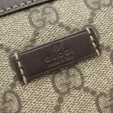 グッチ GUCCI GG ウエストバッグ 233269 ベージュ×ブラウン GGスプリームキャンバス ボディバッグ ゴールド金具 茶 ダブルG