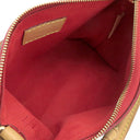 ルイヴィトン LOUIS VUITTON ナノ パラス M61254 スリーズ モノグラムキャンバス ショルダーバッグ ゴールド金具 赤 茶 斜め掛け