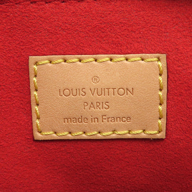 ルイヴィトン LOUIS VUITTON ナノ パラス M61254 スリーズ モノグラムキャンバス ショルダーバッグ ゴールド金具 赤 茶 斜め掛け