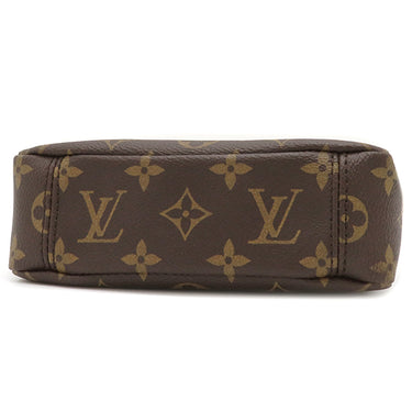 ルイヴィトン LOUIS VUITTON ナノ パラス M61254 スリーズ モノグラムキャンバス ショルダーバッグ ゴールド金具 赤 茶 斜め掛け
