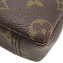 ルイヴィトン LOUIS VUITTON ナノ パラス M61254 スリーズ モノグラムキャンバス ショルダーバッグ ゴールド金具 赤 茶 斜め掛け