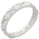 シャネル CHANEL マトラッセ  プラチナシルバー Pt950 #53(JP13) リング 指輪 12号