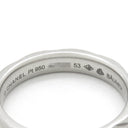 シャネル CHANEL マトラッセ  プラチナシルバー Pt950 #53(JP13) リング 指輪 12号