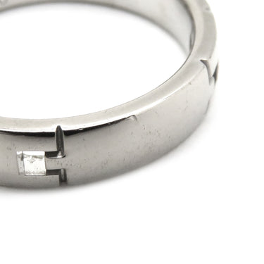 エルメス HERMES ヘラクレス ホワイトゴールド K18WG リング 指輪 Au750 18K 18金 ウェディング マリッジリング Hモチーフ 5号