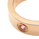 カルティエ Cartier ラブリング フル ピンクサファイア ピンクゴールド K18PG ピンクサファイア #49(JP9) リング 指輪 LOVE Ring 750 18K PG 18金 8.5号