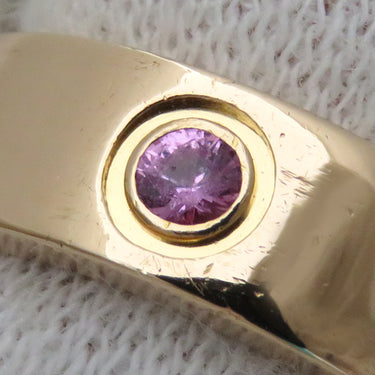 カルティエ Cartier ラブリング フル ピンクサファイア ピンクゴールド K18PG ピンクサファイア #49(JP9) リング 指輪 LOVE Ring 750 18K PG 18金 8.5号