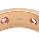 カルティエ Cartier ラブリング フル ピンクサファイア ピンクゴールド K18PG ピンクサファイア #49(JP9) リング 指輪 LOVE Ring 750 18K PG 18金 8.5号