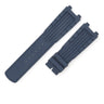 ブレゲ BREGUET マリーン 3用 ラバーバンド ネイビー ラバー 腕時計パーツ 未使用 純正 替え 予備 スペア ベルト ストラップ 24mm ネイビー 紺
