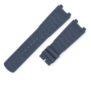 ブレゲ BREGUET マリーン 3用 ラバーバンド ネイビー ラバー 腕時計パーツ 未使用 純正 替え 予備 スペア ベルト ストラップ 24mm ネイビー 紺