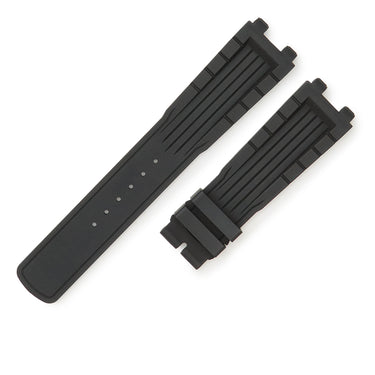 ブレゲ BREGUET マリーン 3 5517 5547用 ラバーバンド ブラック ラバー 腕時計パーツ 未使用 純正 替え 予備 スペア ベルト ストラップ 22mm ブラック 黒