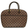 ルイヴィトン LOUIS VUITTON サリア オリゾンタル N51282 ダミエエベヌ ダミエキャンバス ハンドバッグ ゴールド金具 茶 ボストン