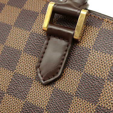 ルイヴィトン LOUIS VUITTON サリア オリゾンタル N51282 ダミエエベヌ ダミエキャンバス ハンドバッグ ゴールド金具 茶 ボストン