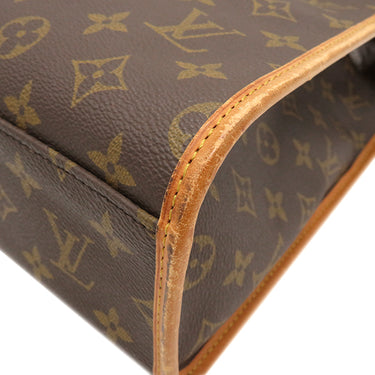 ルイヴィトン LOUIS VUITTON ビバリー M51121 モノグラム モノグラムキャンバス ブリーフケース ゴールド金具 茶 ビジネスバッグ ショルダーストラップ欠品