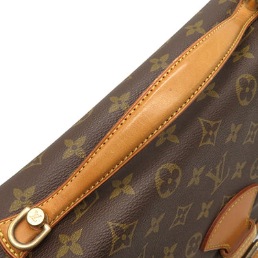 ルイヴィトン LOUIS VUITTON ビバリー M51121 モノグラム モノグラムキャンバス ブリーフケース ゴールド金具 茶 ビジネスバッグ ショルダーストラップ欠品