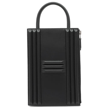 エルメス HERMES カデナバッグ ブラック タデラクト ハンドバッグ シルバー金具 新品 未使用 黒
