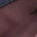 シャネル CHANEL ボーイシャネル ネイビー レザー ショルダーバッグ ガンメタル金具 紺 チェーン