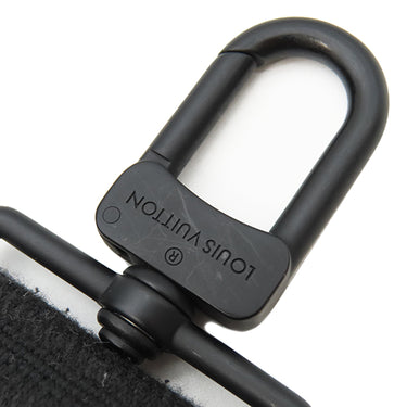 ルイヴィトン LOUIS VUITTON メッセンジャー ヴォワヤージュ M59329 ノワール グレインレザー ショルダーバッグ ブラック金具 黒 LVアエログラム