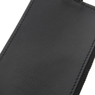 ルイヴィトン LOUIS VUITTON メッセンジャー ヴォワヤージュ M59329 ノワール グレインレザー ショルダーバッグ ブラック金具 黒 LVアエログラム