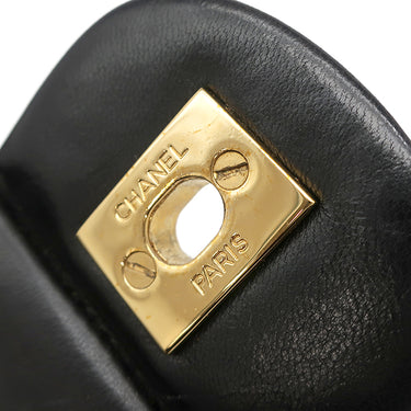 シャネル CHANEL マトラッセ 23 Wチェーン A01113 ブラック レザー ショルダーバッグ ゴールド金具 黒 ダブルフラップ ダブルチェーン