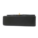 シャネル CHANEL マトラッセ 23 Wチェーン A01113 ブラック レザー ショルダーバッグ ゴールド金具 黒 ダブルフラップ ダブルチェーン