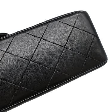 シャネル CHANEL マトラッセ 23 Wチェーン A01113 ブラック レザー ショルダーバッグ ゴールド金具 黒 ダブルフラップ ダブルチェーン