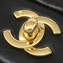 シャネル CHANEL マトラッセ 23 Wチェーン A01113 ブラック レザー ショルダーバッグ ゴールド金具 黒 ダブルフラップ ダブルチェーン