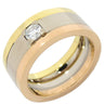 カルティエ Cartier スリーカラー ダイヤ ホワイトゴールドXイエローゴールドXピンクゴールド K18WG K18YG K18PG ダイヤモンド #52(JP12) リング 指輪 3カラー 750 18金 10号