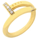 カルティエ Cartier ジュストアンクル ダイヤ B4216949 イエローゴールド K18YG ダイヤモンド #49(JP9) リング 指輪 750 JUSTE UN CLOU