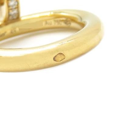 カルティエ Cartier ジュストアンクル ダイヤ B4216949 イエローゴールド K18YG ダイヤモンド #49(JP9) リング 指輪 750 JUSTE UN CLOU