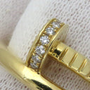 カルティエ Cartier ジュストアンクル ダイヤ B4216949 イエローゴールド K18YG ダイヤモンド #49(JP9) リング 指輪 750 JUSTE UN CLOU