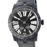 腕時計 ロジェデュブイ ROGER DUBUIS エクスカリバー42 カーボン DBEX0509 自動巻き メンズ スモセコ ブラック ローマン