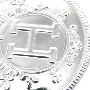 エルメス HERMES エクスリブリス MM ロングネックレス シルバーXピンクゴールド K18PG シルバー925 ネックレス