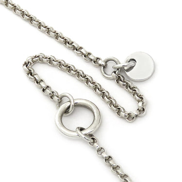 エルメス HERMES エクスリブリス MM ロングネックレス シルバーXピンクゴールド K18PG シルバー925 ネックレス