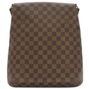 ルイヴィトン LOUIS VUITTON ミュゼット N51302 ダミエエベヌ ダミエキャンバス ショルダーバッグ ゴールド金具 茶