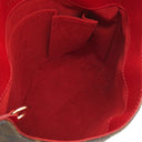 ルイヴィトン LOUIS VUITTON ミュゼット N51302 ダミエエベヌ ダミエキャンバス ショルダーバッグ ゴールド金具 茶