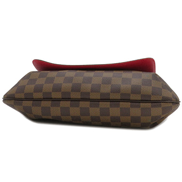 ルイヴィトン LOUIS VUITTON ミュゼット N51302 ダミエエベヌ ダミエキャンバス ショルダーバッグ ゴールド金具 茶