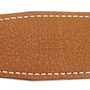 エルメス HERMES コンスタンスH ＃100 ブラック×ゴールド ボックスカーフ トゴ #100 ベルト シルバー金具 リバーシブル Hバックル 黒 茶