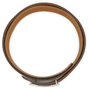 エルメス HERMES コンスタンスH ＃100 ブラック×ゴールド ボックスカーフ トゴ #100 ベルト シルバー金具 リバーシブル Hバックル 黒 茶