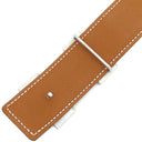 エルメス HERMES コンスタンスH ＃100 ブラック×ゴールド ボックスカーフ トゴ #100 ベルト シルバー金具 リバーシブル Hバックル 黒 茶