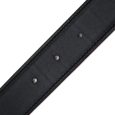 エルメス HERMES コンスタンスH ＃100 ブラック×ゴールド ボックスカーフ トゴ #100 ベルト シルバー金具 リバーシブル Hバックル 黒 茶