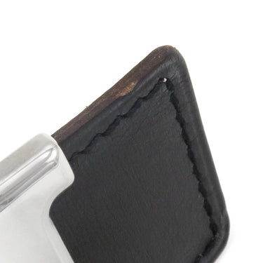 エルメス HERMES コンスタンスH ＃100 ブラック×ゴールド ボックスカーフ トゴ #100 ベルト シルバー金具 リバーシブル Hバックル 黒 茶