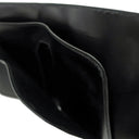 エルメス HERMES コンパクト ウォレット ブラック ボックスカーフ 三つ折り財布 ゴールド金具 黒 ミニ財布