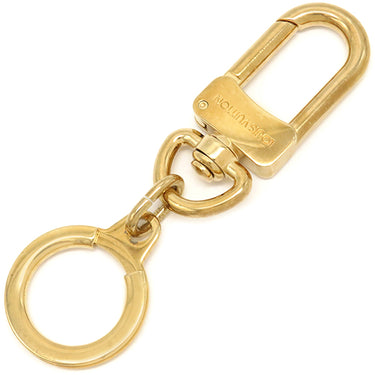 ルイヴィトン LOUIS VUITTON アノクレ キーリング M62694 ゴールド GP キーホルダー